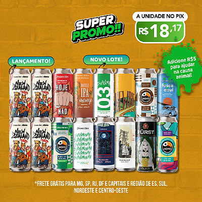Super Promo New Zealand Triple NEIPA Mix IPAs – 16 Latas