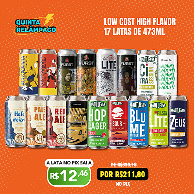 Quinta Relâmpago - Low Cost High Flavor - 17 Latas
