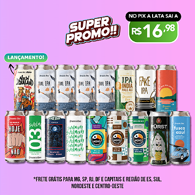Super Promo Mix IPAs Tiol IPA do Jamal - 17 Latas