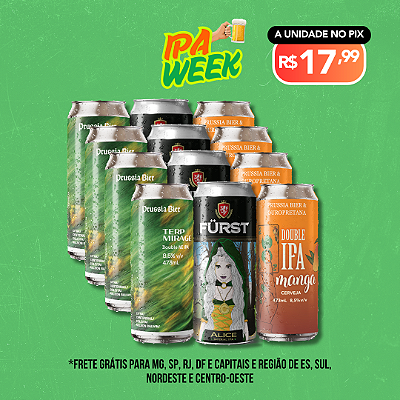 Rinha de Double IPAs - 12 Latas
