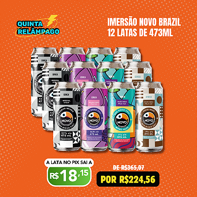 Quinta Relâmpago: Imersão Novo Brazil - 12 Latas