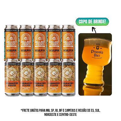 Ballast Point + Hop Master – 10 latas