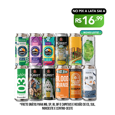 Só IPAs - IPA Lover - 12 Latas