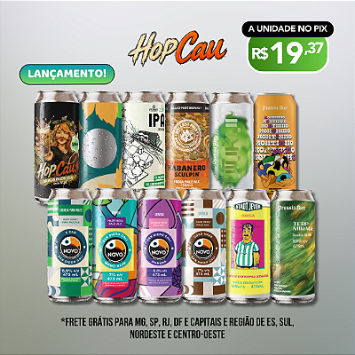 IPAs Novidades - 12 Latas