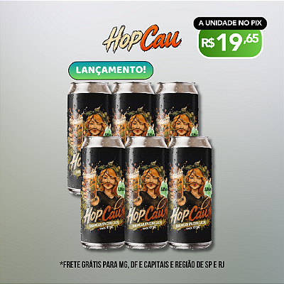 Hopcau Confia na Mari - IPA com Cacau - 6 latas