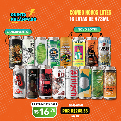 Quinta Relampago - Novos Lotes – 16 Latas