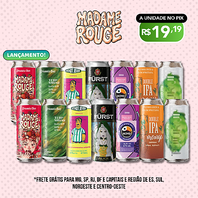 IPAs Pancada - Double e Triple IPAs - 14 Latas