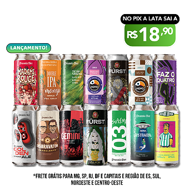 Cervejas Fortes - 14 Latas