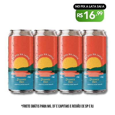 De Boa na Lagoa (Brut IPA) - 4 Latas