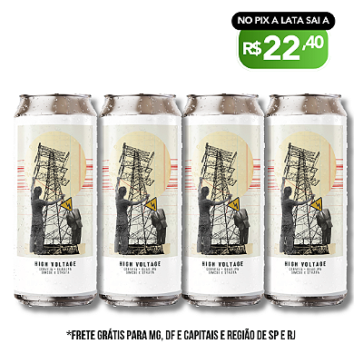 High Voltage (Quad IPA) - 4 Latas