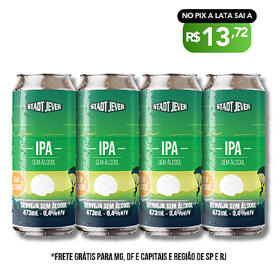 IPA sem álcool - 4 Latas