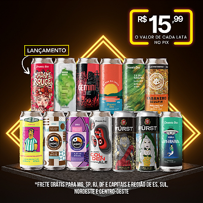 Cervejas Fortes - Pancada - 13 Latas