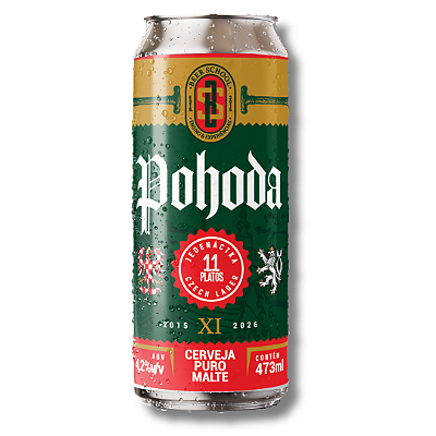 Cerveja Pohoda do Jamal (Czech Larger) Jamal Beer School unidade - Lata 473ml