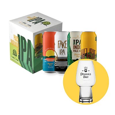 Pack de IPAs + Copo IPA Glass