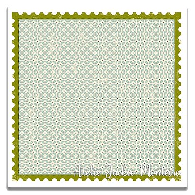 Papel MM Passport Diecut Stamp