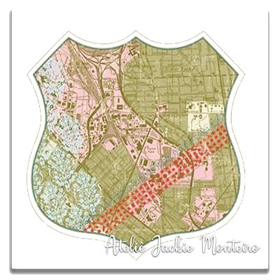 Papel MM Passport Diecut Road Sign