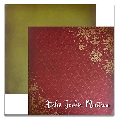 Papel MM Snowflake Argyle Noel