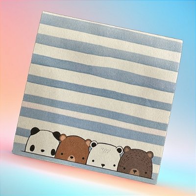 Bloquinho Post it Ursinhos