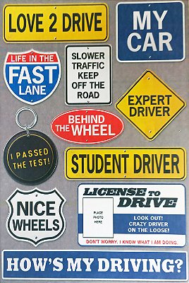 Adesivo Love to Drive