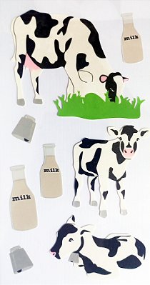 Adesivo Sparkly Cows