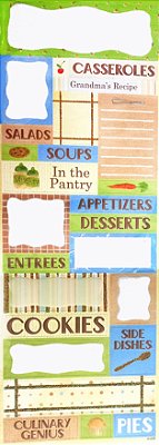 Adesivo Recipe Labels