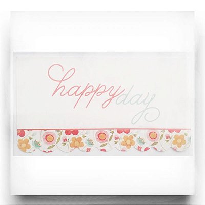 Die Cut Happy Day