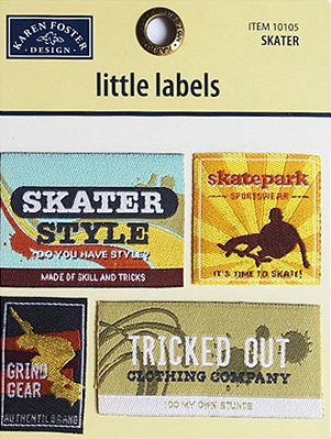Adesivos Little Label Skater