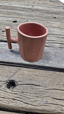 Caneca alça em T Salmão