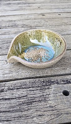 Bowl ralador de alho (com desfolhador de ervas)