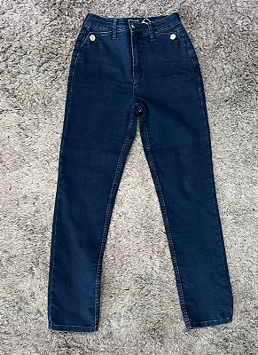 Skinny Violeta - Jeans Escuro