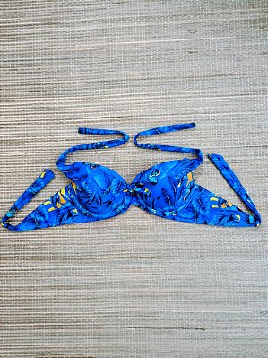 Parte de Cima do biquini, Tamanho G, Poliamida com Bojo de Sustentação, Veste manequim 42