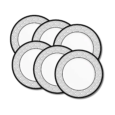 Jogo 6 Pratos Rasos 28,5cm Wonders - Alleanza