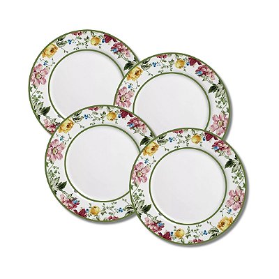 Jogo 4 Pratos Rasos 29cm Marselha - Alleanza