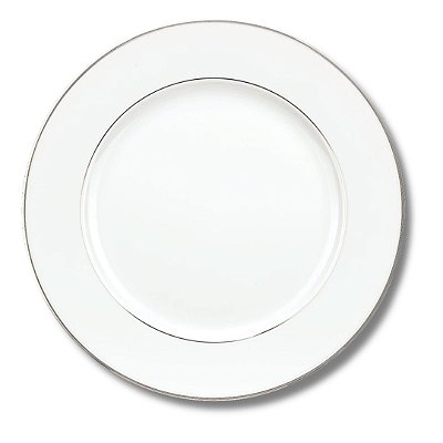 Prato Raso 27cm Majesty Silver - L'Hermitage