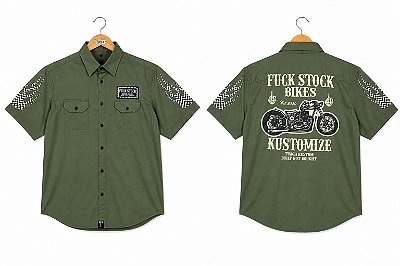 WORK-SHIRT TUAGH - KUSTOMIZE - EDIÇÃO LIMITADA