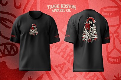 T-SHIRT - TUAGH SEM MISERICORDIA PARA COVARDES