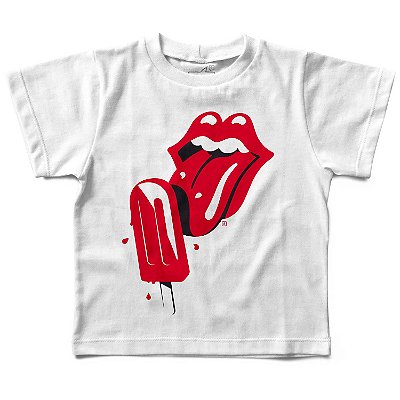Camiseta Rolling Stones Picolé, Let’s Rock Baby