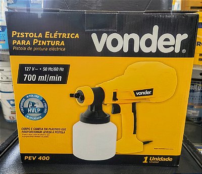 Pistola Elétrica para Pintura 110V VONDER PEV400