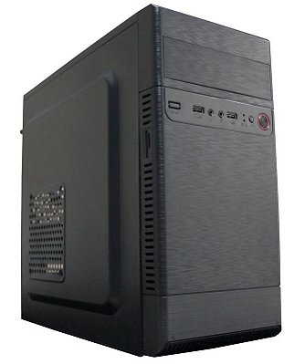 Gabinete BrazilPC 1 Baia 130MATX (2xUSB/AUDIO) Sem Fonte