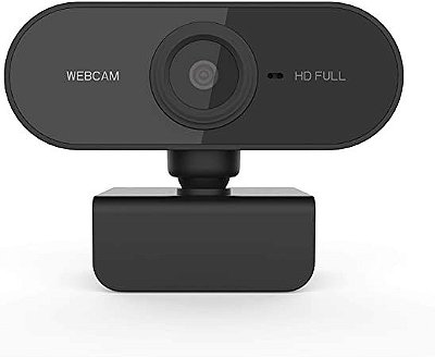 Câmera Full HD 1080p Webcam Com Microfone