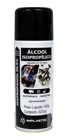 Álcool Isopropílico Aerossol 160G 227Ml