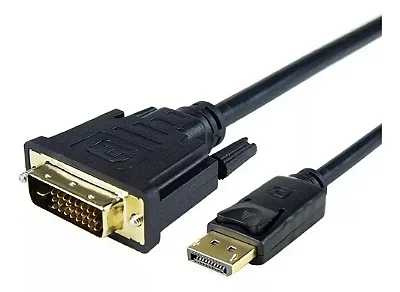 Cabo Adaptador Displayport Para Dvi Macho 1,8m