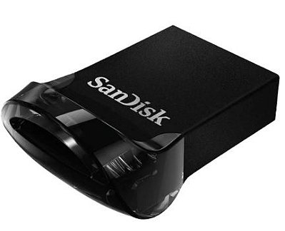 Pendrive Sandisk Ultra Fit 32gb Usb 3.2 Gen 1 Flash Drive Preto