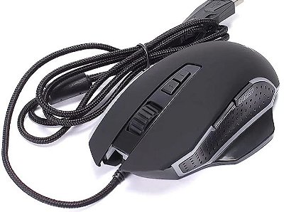 Mouse gamer Knup KP-MU006 4800 dpi Trible Led 7 botões