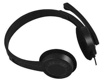 Fone Headset C3tech Plus PH-02BK 2xP2 Preto