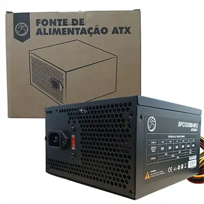 Fonte Brazil PC 500W BPC/5350B-M12 ATX