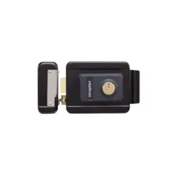 FECHADURA ELÉTRICA CILINDRO AJUSTÁVEL FX 2000 AJ PRETA