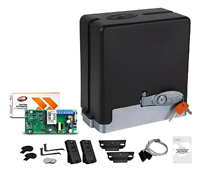 Instalação + Motor Deslizante Dz Home 400 kg C/ 3 M de Cremalheira