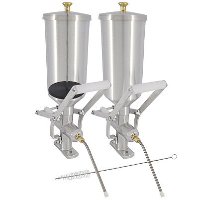 Kit 2 Doceira de Churros 2 Litros com Contrapeso (Recheadeira de Churros)