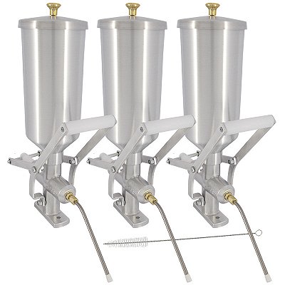 Kit 3 Doceira de Churros 2 Litros (Recheadeira de Churros)